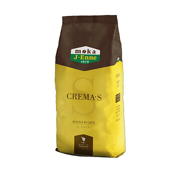 Moka J'enne - Crema S - Mörkrostade hela kaffebönor - 1000g