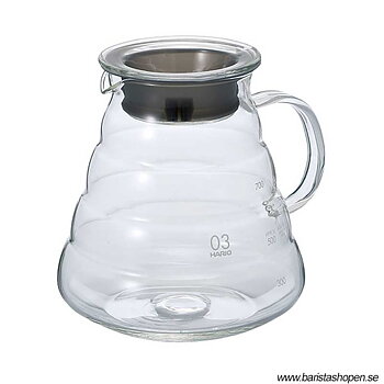 Hario - V60 03 Range Server - Serveringskanna i Glas - 800ml