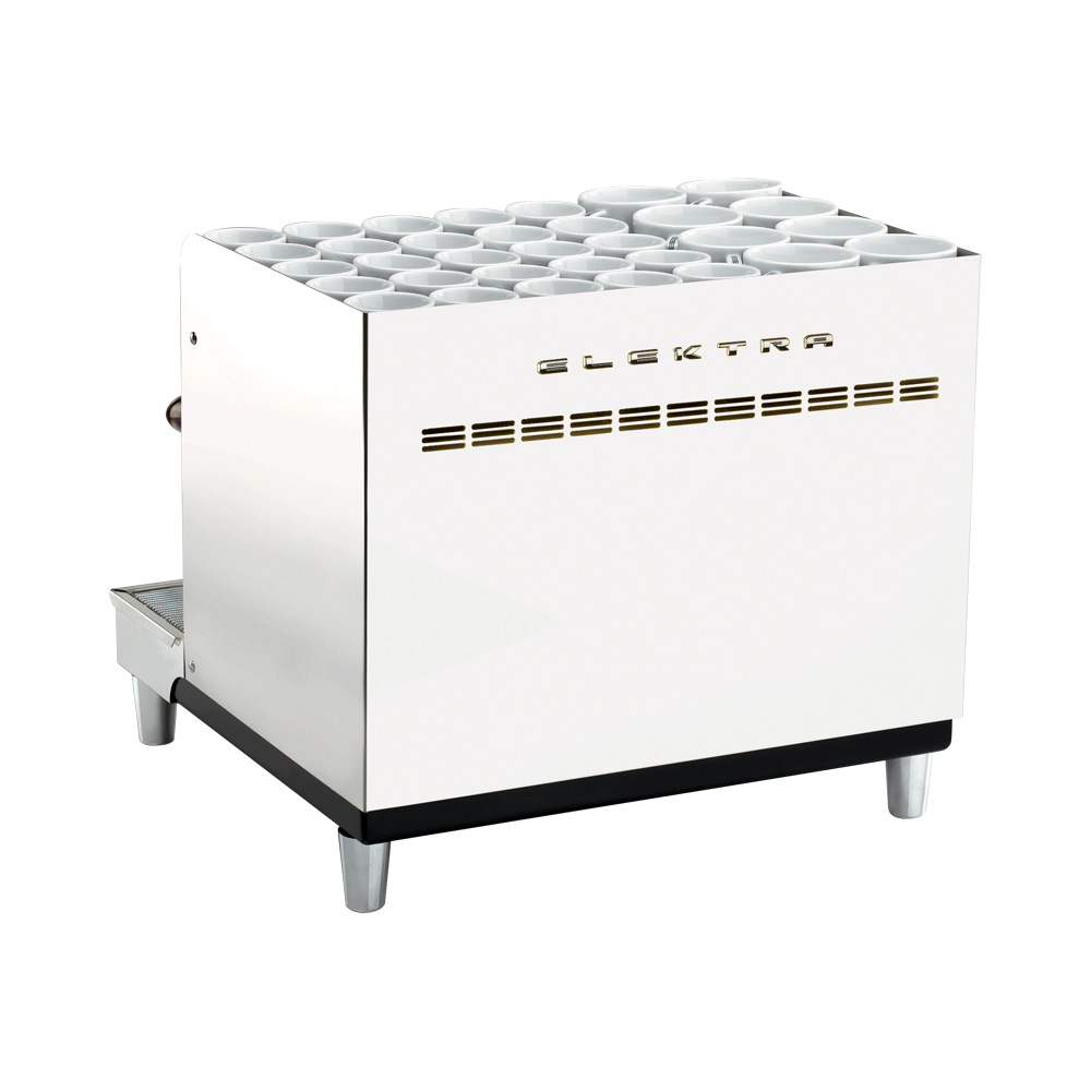 Elektra - SIXTIES T3 Compact - Kompakt espressomaskin i retrostil med två grupper - 2