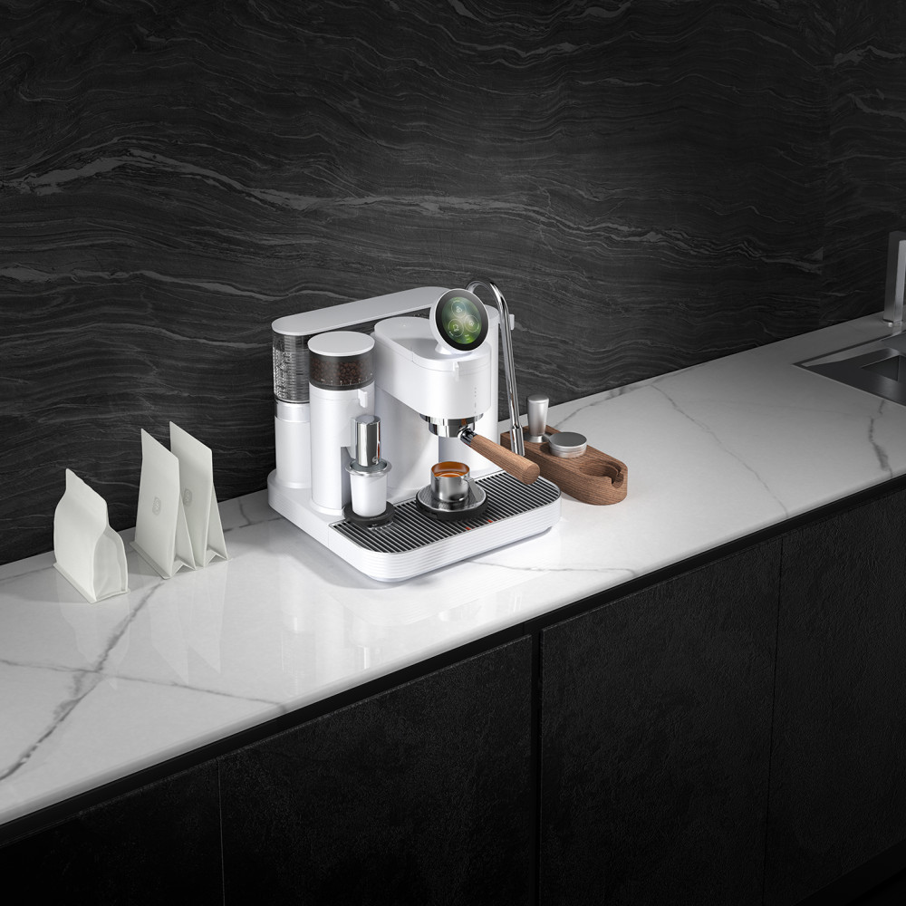 Meraki gen2 E61 - Espresso Machine Dual Boiler med inbyggd kvalitetskvarn - VIT - 2