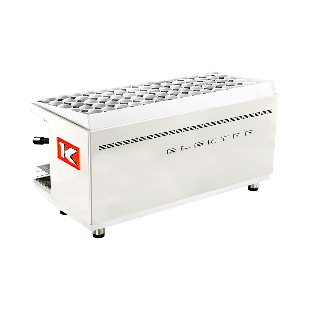 Elektra - KUP 3-group - Ice White - Snygg, effektiv espressomaskin för restaurangen eller caféet - Tre grupper - 2