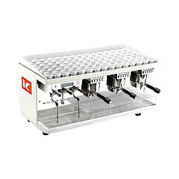 Elektra - KUP 3-group - Ice White - Snygg, effektiv espressomaskin för restaurangen eller caféet - Tre grupper