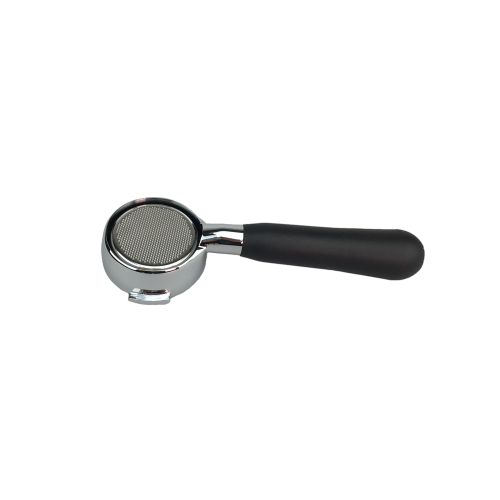 Naket portafilter till Rancilio espressomaskin - bottomless filter - Kompletta portafilterhandtag med filterkorg - 58 mm - 2