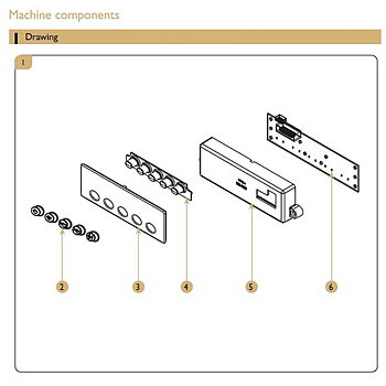 Reservdelar - Expobar Carat Eco - Machine components 5