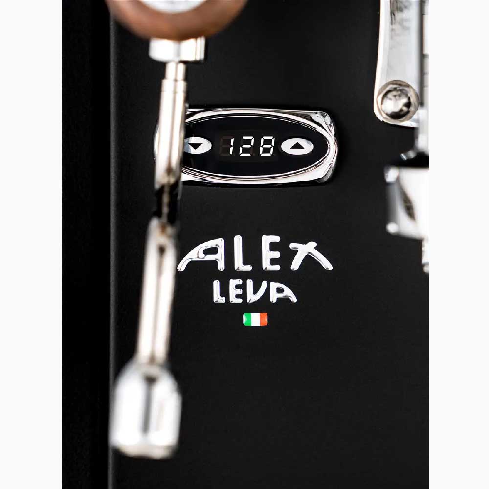 Izzo - Alex Leva Svart/trä - Espressomaskin för café eller hemma - 5