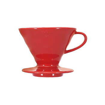 Hario - V60 02 - PorslinsFilter Röd 2kopps