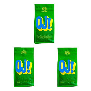 Lykke kaffegårdar - OJ! - Mellanrostade hela kaffebönor - 3x250g