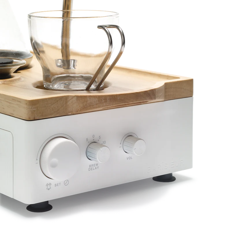 Joy Resolve Barisieur Coffee & Tea Alarm Clock - Vit - 4