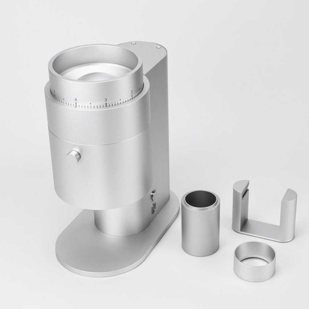 Option-O - LAGOM 01  - 98mm eller 102mm platta malskivor - Proffskvarn för hemmet och caféet - 3