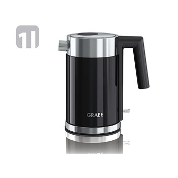 Graef - WK402 - 1L - Elektrisk Vattenkokare - Svart