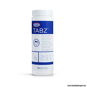 Urnex - Tabz - 120st effektiva rengöringstabletter till kaffebryggare och termosar