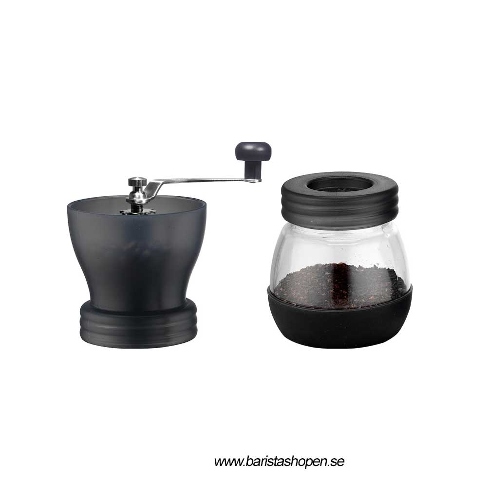 Tiamo - Grinder Manual Fat Black - manuell kvarn med keramiskt malverk - 2