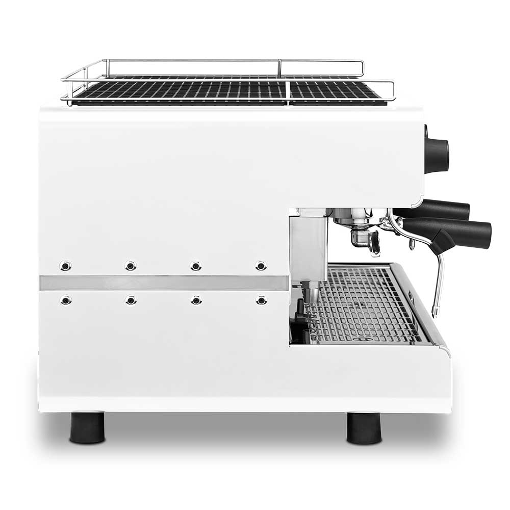 Iberital - IB7 - Espressomaskin - 2 gruppsmodell - Vit - 2