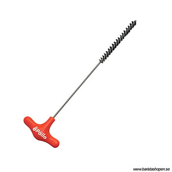 Pällo - Steamy Wanda - 7,5mm - Borste för rengöring av 8mm-ångrör (rött handtag)