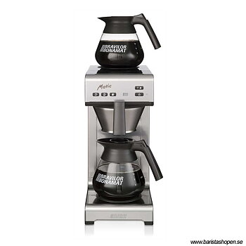 Bonamat - Matic - Modell 2017 - Snabbfilterbryggare med vattenanslutning - Kaffebryggare