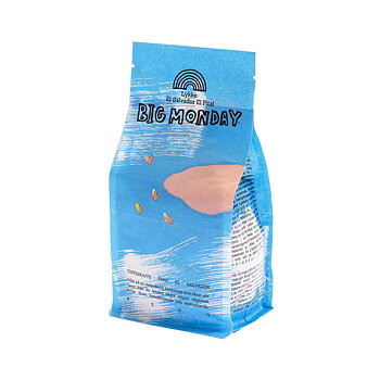 Lykke kaffegårdar - Big Monday - El Salvador - Mellanrostade hela kaffebönor - 250g