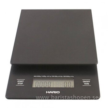 Hario våg - V60 Drip Pour Over coffee scale and timer VSTN-2000