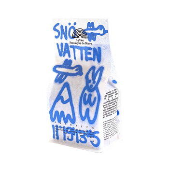 Lykke kaffegårdar - Snövatten - Peru - Mellanrostade hela kaffebönor - 250g