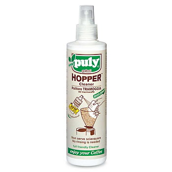 Puly - Grind Hopper Cleaner- Effektiv professionell kvarnrengöring - Sprayflaska 200ml