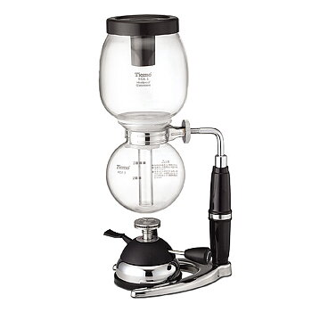 Tiamo - Syphon - sifonbryggare med butanbrännare - 3 koppar