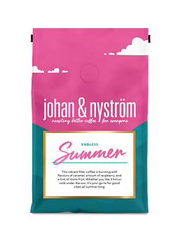 Johan & Nyström - Endless Summer - Mellanrostade kaffebönor - 250g