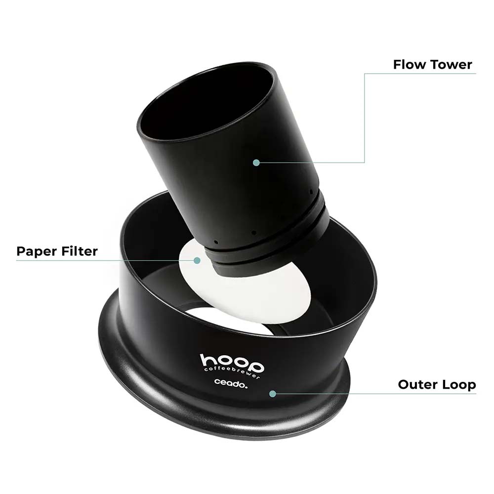 Ceado - Hoop Coffee Brewer Ghost - Kaffebryggare  - 3