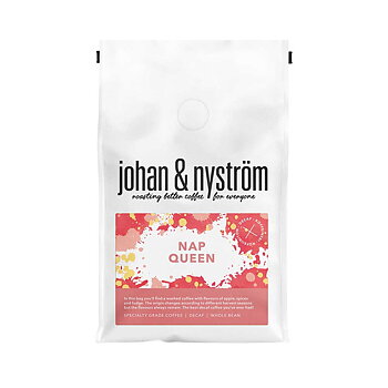 Johan & Nyström - Nap Queen Single Origin - Decaf - Ljusrostade kaffebönor - 250g