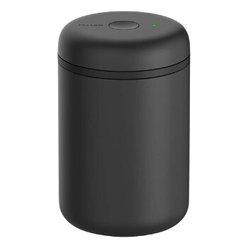 Fellow - Electric Atmos - Vacuum Canister - Kaffebehållare med vakuum - 1,2l - Matt Svart
