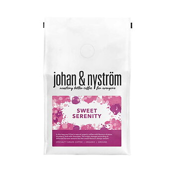 Johan & Nyström - Sweet Serenity - Ekologiska (SE-EKO-01) mellanrostade hela kaffebönor - 250g