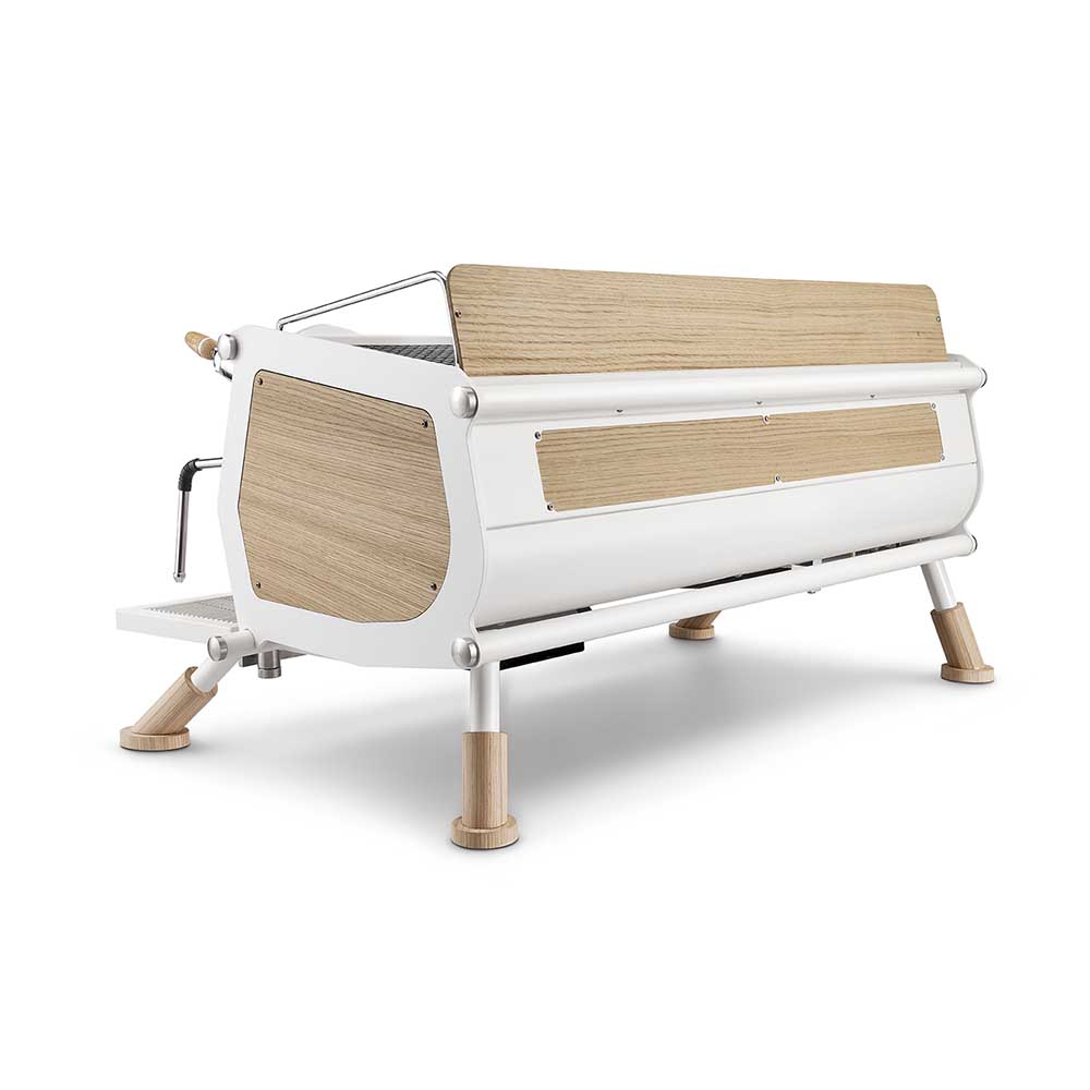 Sanremo - Café Racer - White & Wood - Slim - Espressomaskin - 2