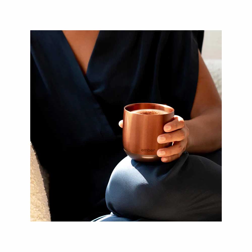Ember - Electric coffee cup - Mugg med temperaturbas - 177ml - Koppar - 2