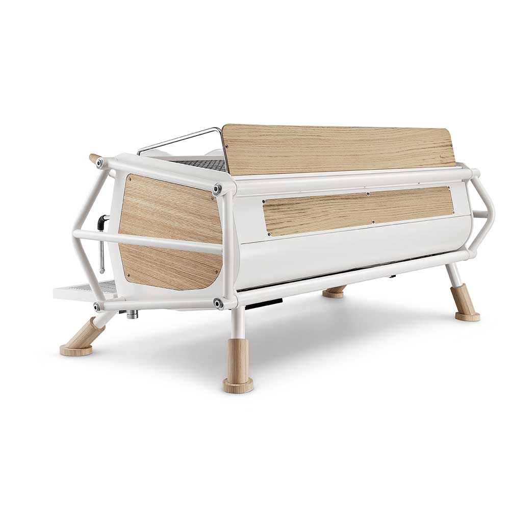 Sanremo - Café Racer - White & Wood  - Espressomaskin - 2