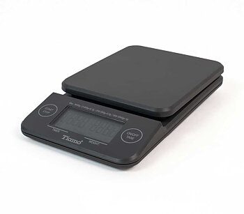 Tiamo - Timer Scale BLACK - Våg med timerfunktion - 0,1--3000g