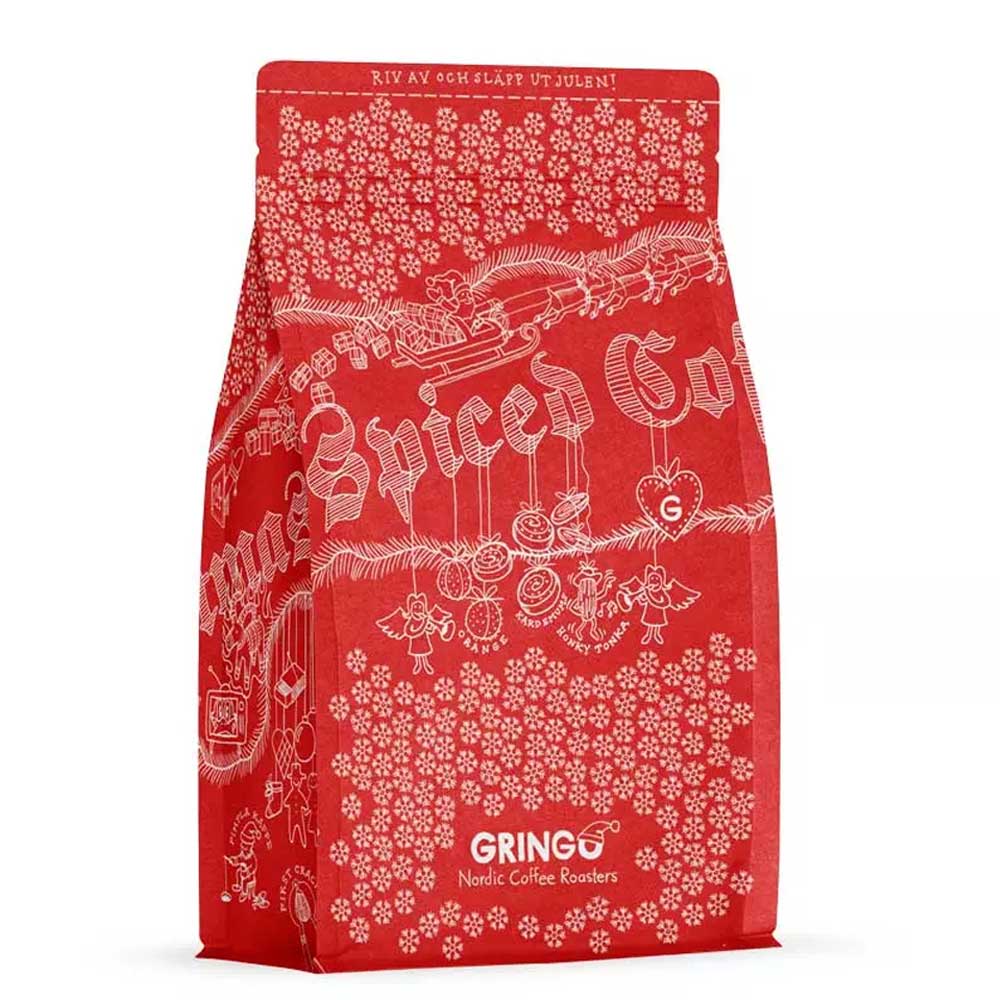 Gringo Nordic - Christmas Spiced Coffee 2026 - Kryddigt julkaffe BRYGGMALET - 250g