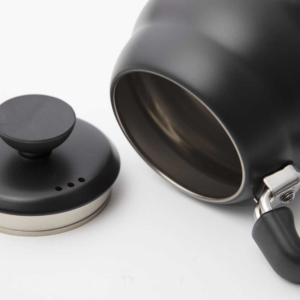 Hario - Buono Kettle - Svart -  1,2 liters vattenkanna för pour over-bryggning - 3