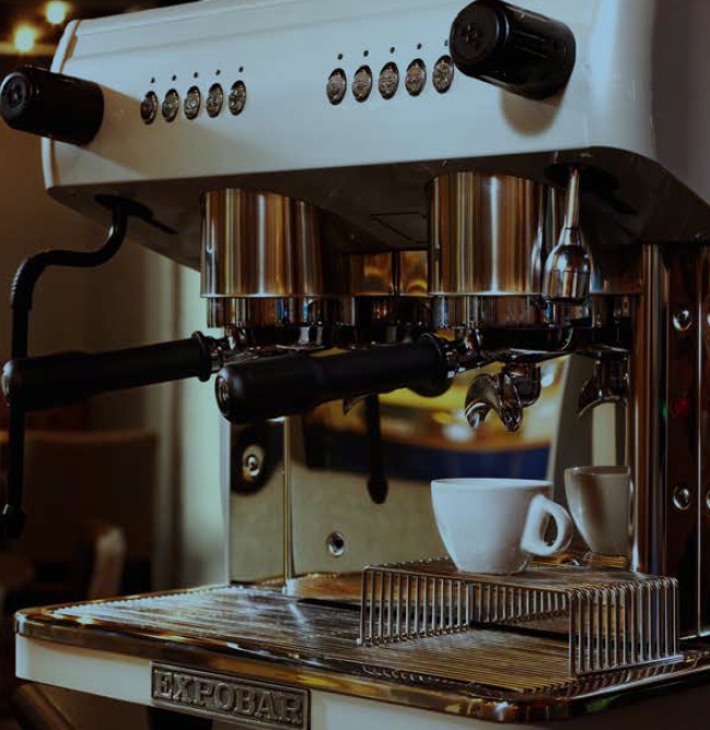 Koppställ för espressokopp till espressomaskin - rostfritt stål - 2