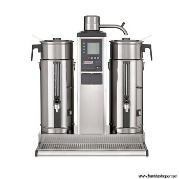 Bonamat - B5 Bordsmodell - Urnbryggare - Brygger stora mängder kaffe i två behållare à 5 liter