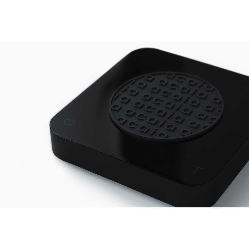 Acaia - Heat resistant coaster - Värmeskydd i silikon - Svart - 2