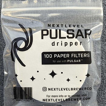 NextLevel - Pappersfilter till Pulsar dripper - 100st