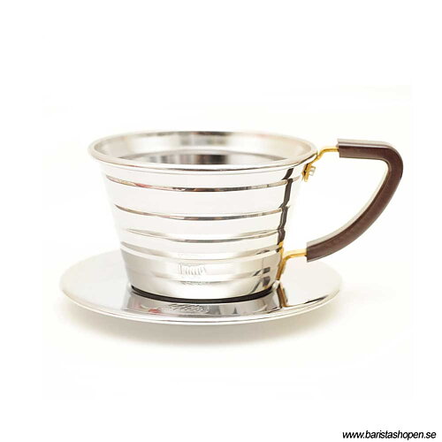 Kalita Stainless Wave Dripper 155 Filterhållare i rostfritt stål