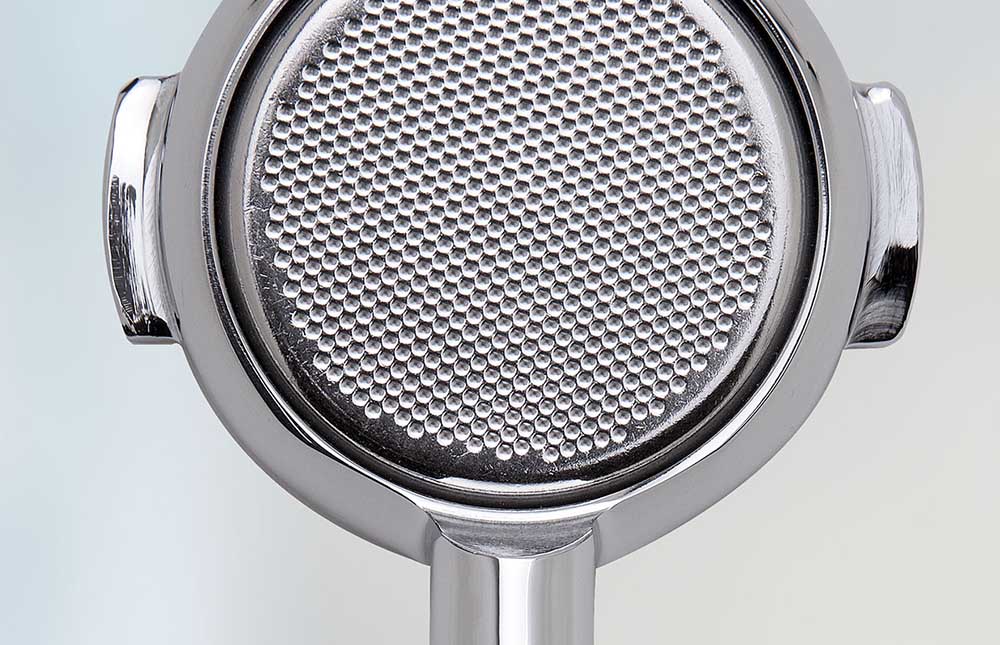 ECM - Gran Crema portafilter - bottomless angled filter holder - Med filterkorg - 2
