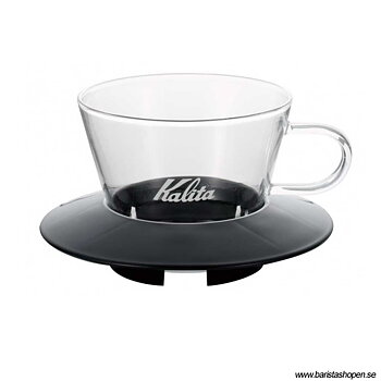 Kalita - Glass Dripper 155 - Black - Filterhållare i glas