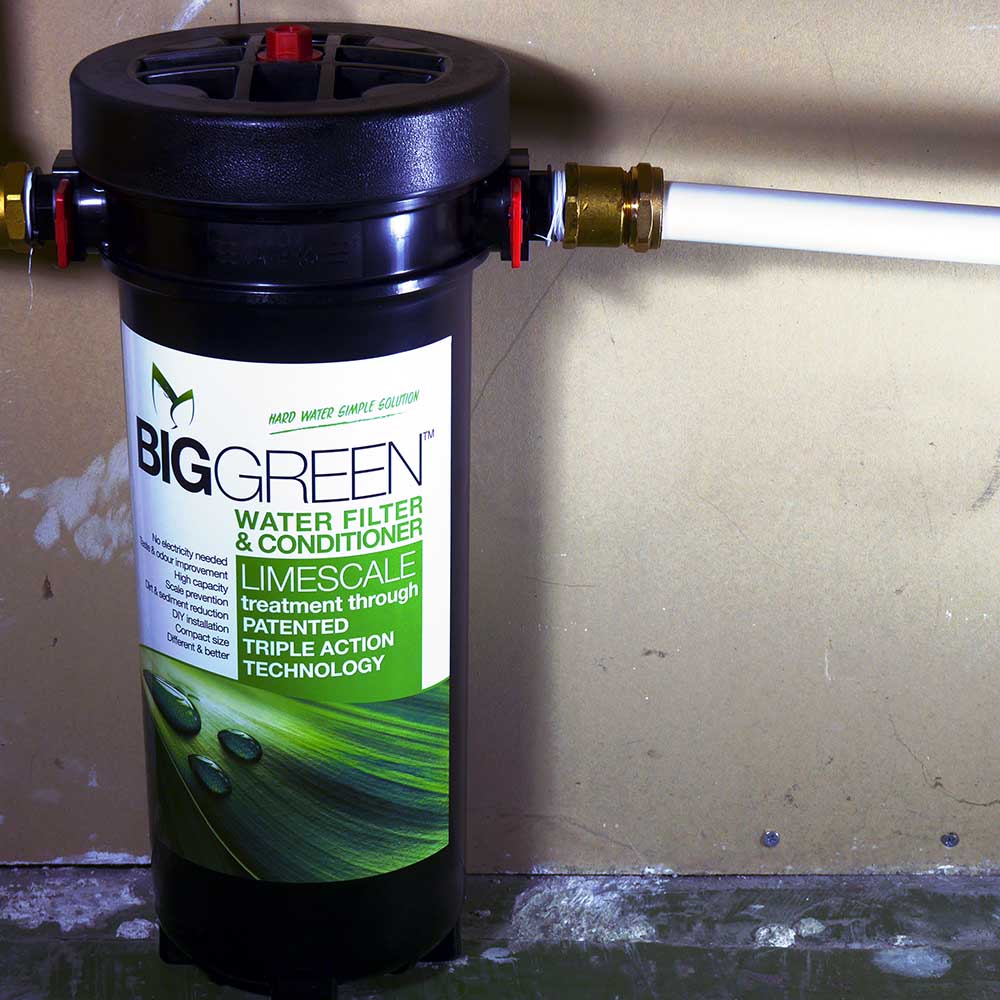 Big Green - Miljövänligt sätt att motverka att kalk sätter igen maskiner - Jobbar helt utan elektricitet, salt och kemikalier - 3
