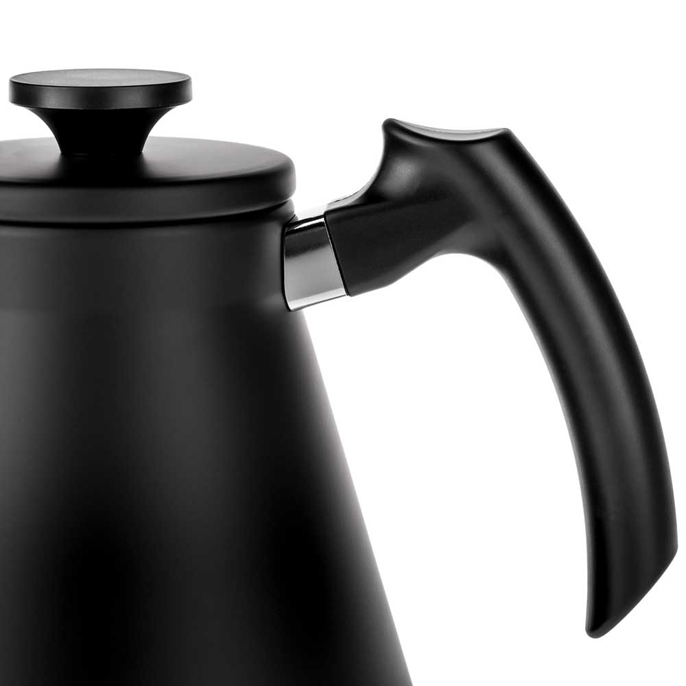 Hario - V60 Drip kettle Fit - Svart - 1,2 Liter - För Pour over-bryggning - 4
