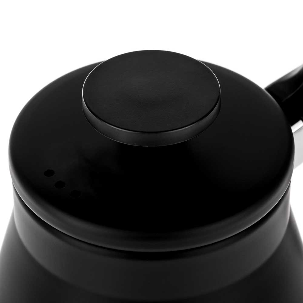 Hario - V60 Drip kettle Fit - Svart - 1,2 Liter - För Pour over-bryggning - 3