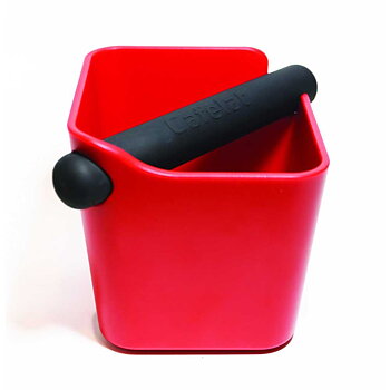 Cafelat - Knockbox Home - Röd - Rymmer ca 10 puckar