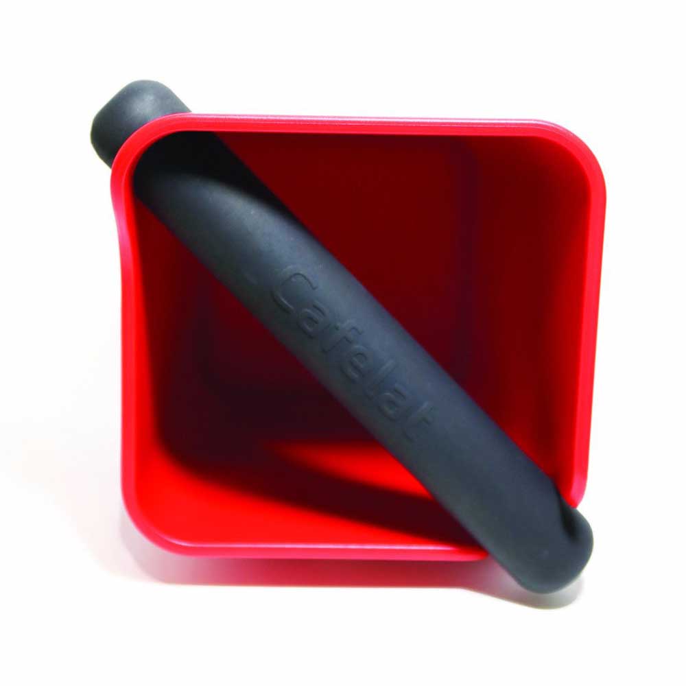 Cafelat - Knockbox Home - Röd - Rymmer ca 10 puckar - 2