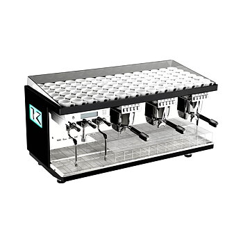 Elektra - KUP 3-group - Pearl Black - Snygg, effektiv espressomaskin för restaurangen eller caféet - Tre grupper