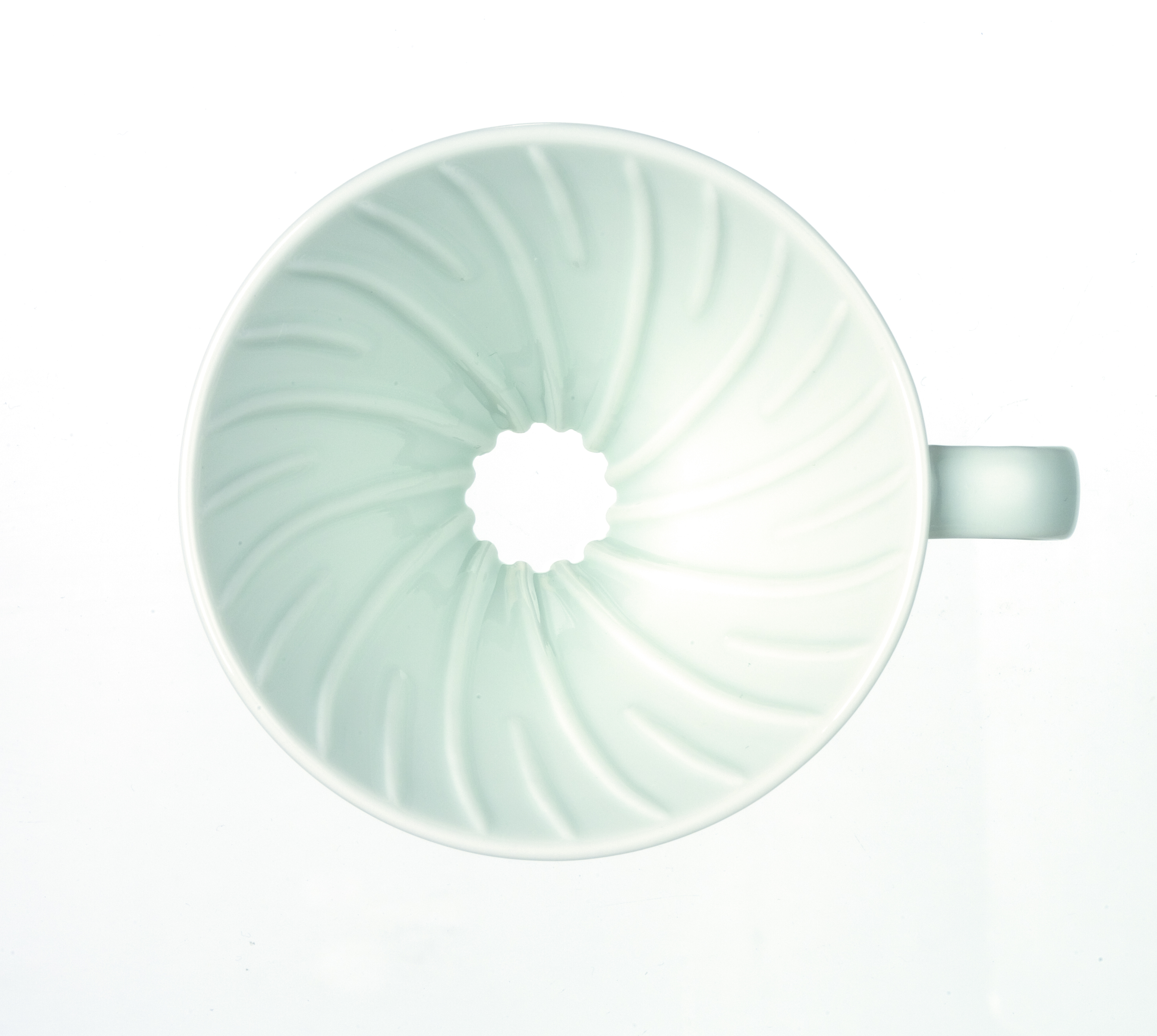 Hario - V60 01 - PorslinsFilter Vit 1kopp - 2