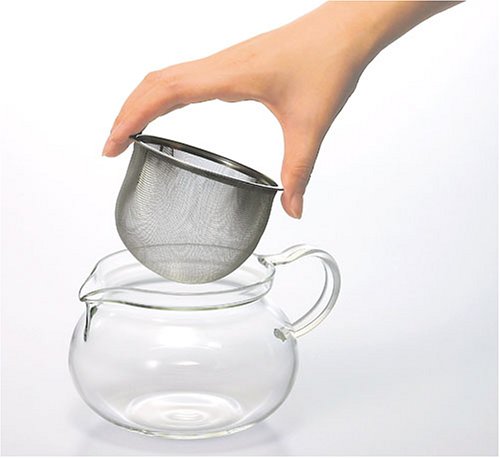 Hario Cha Cha Kyusu Maru Tekanna glas 700ml - 2-4 koppar te - 3